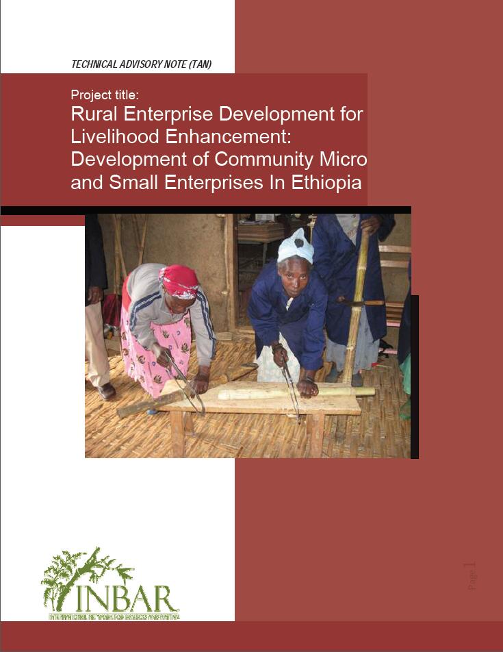 Annex 2.7 TAN Development of Community Micro and Small Enterprises In Ethiopia