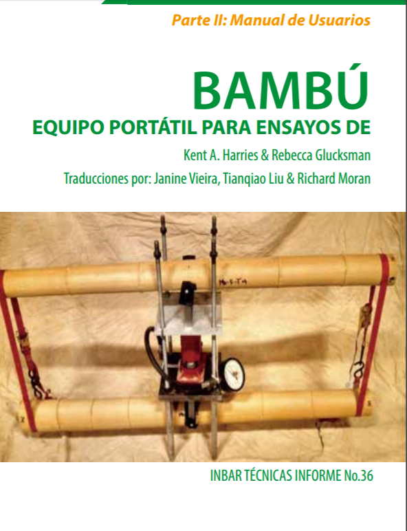 Equipo portátil para ensayos de bambú
