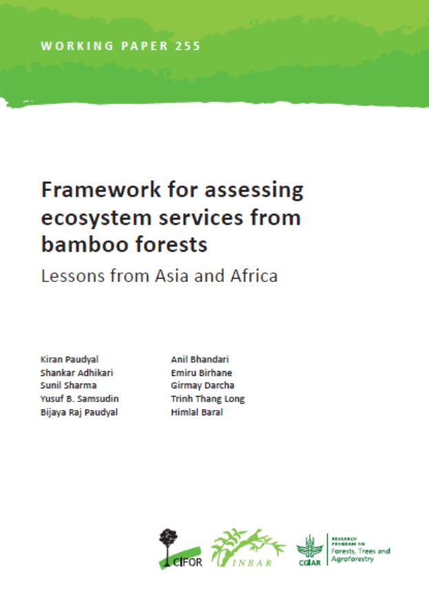Framework for Assessing Ecosystem Services from Bamboo Forests: Lessons from Asia and Africa